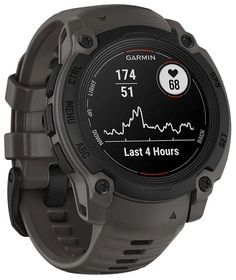 Garmin Instinct E smartwatch with fitness tracking and navigation, black.